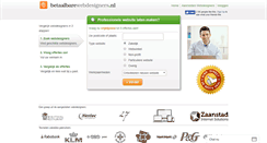 Desktop Screenshot of betaalbarewebdesigners.nl